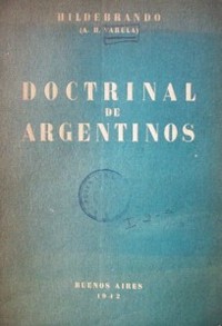 Doctrinal de argentinos