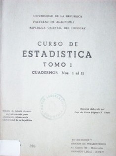 Curso de estadística