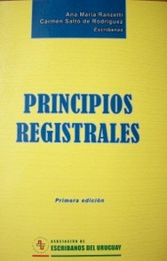 Principios registrales