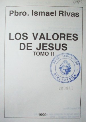 Los valores de Jesús