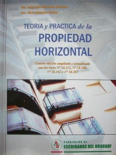 Teoría y práctica de la propiedad horizontal