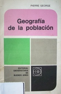 Geografía de la población