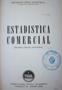 Estadística comercial