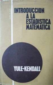 Introducción a la estadística matemática