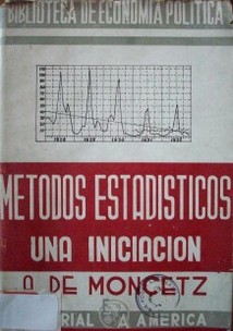 Métodos estadísticos : una iniciación