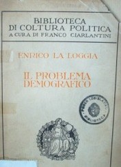 Il problema demografico