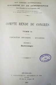 Compte rendu du Congrés