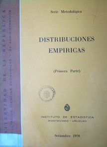 Distribuciones empíricas