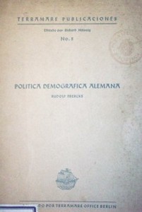 Política demográfica alemana