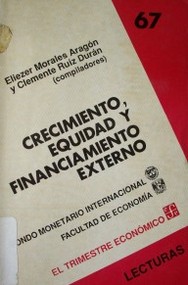 Crecimiento, equidad y financiamiento externo