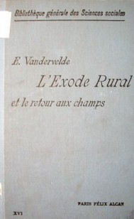 L'exode rural et le retour aux champs