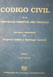 Código Civil de la República Oriental del Uruguay