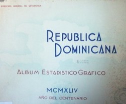 República Dominicana : album estadistico gráfico