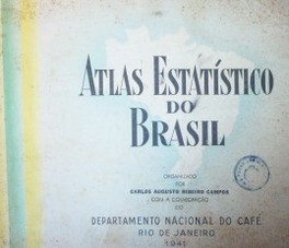 Atlas estatístico do Brasil