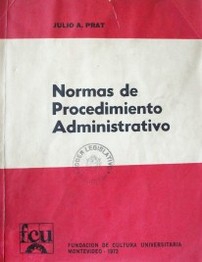 Normas de procedimiento administrativo