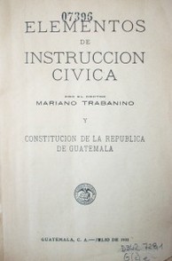 Elementos de instrucción cívica