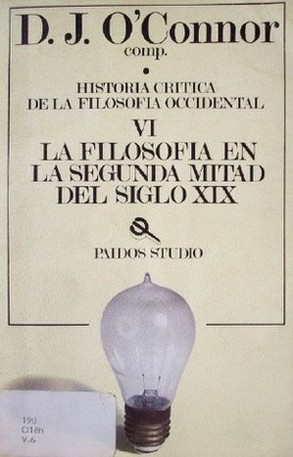 Historia crítica de la filosofía occidental