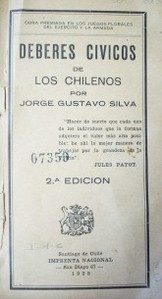 Deberes cívicos de los chilenos