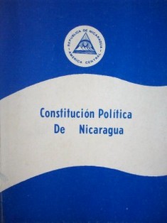Constitución política de Nicaragua