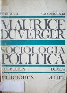 Sociología política