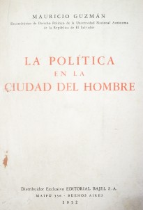 La política en la ciudad del hombre