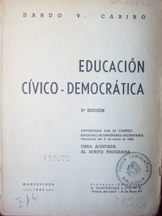 Educación cívico-democrática