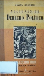 Nociones de Derecho Político