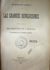 Las grandes revoluciones