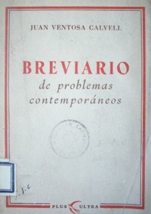 BrevIario de problemas contemporáneos