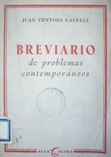 BrevIario de problemas contemporáneos