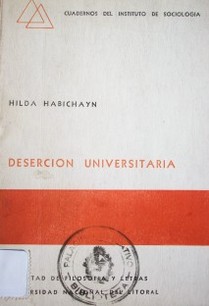 Deserción universitaria