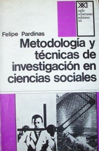 Metodología y técnicas de investigación en Ciencias Sociales