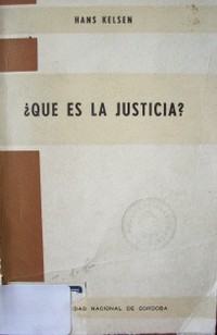 Qué es la justicia?