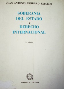 Soberanía del estado y derecho internacional