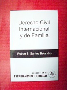 Derecho Civil Internacional y de familia