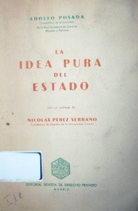 La idea pura del Estado