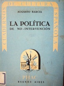 La política de no-intervención