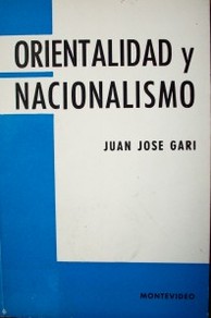 Orientalidad y Nacionalismo