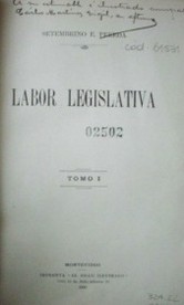 Labor legislativa