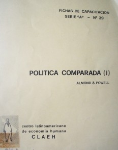 Política comparada