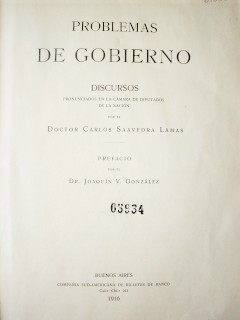 Problemas de gobierno