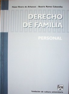 Derecho de familia personal