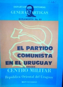 El partido comunista en el Uruguay
