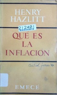 Qué es la inflación