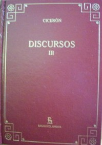 Discursos III