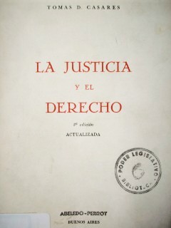 La Justicia y el Derecho