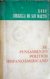 El pensamiento político hispanoamericano