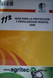 Guía para la protección y fertilización vegetal