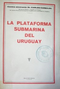 La plataforma submarina del Uruguay