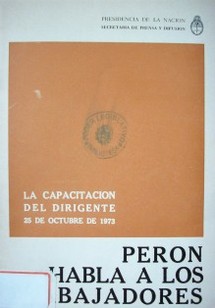 Perón habla a los trabajadores
